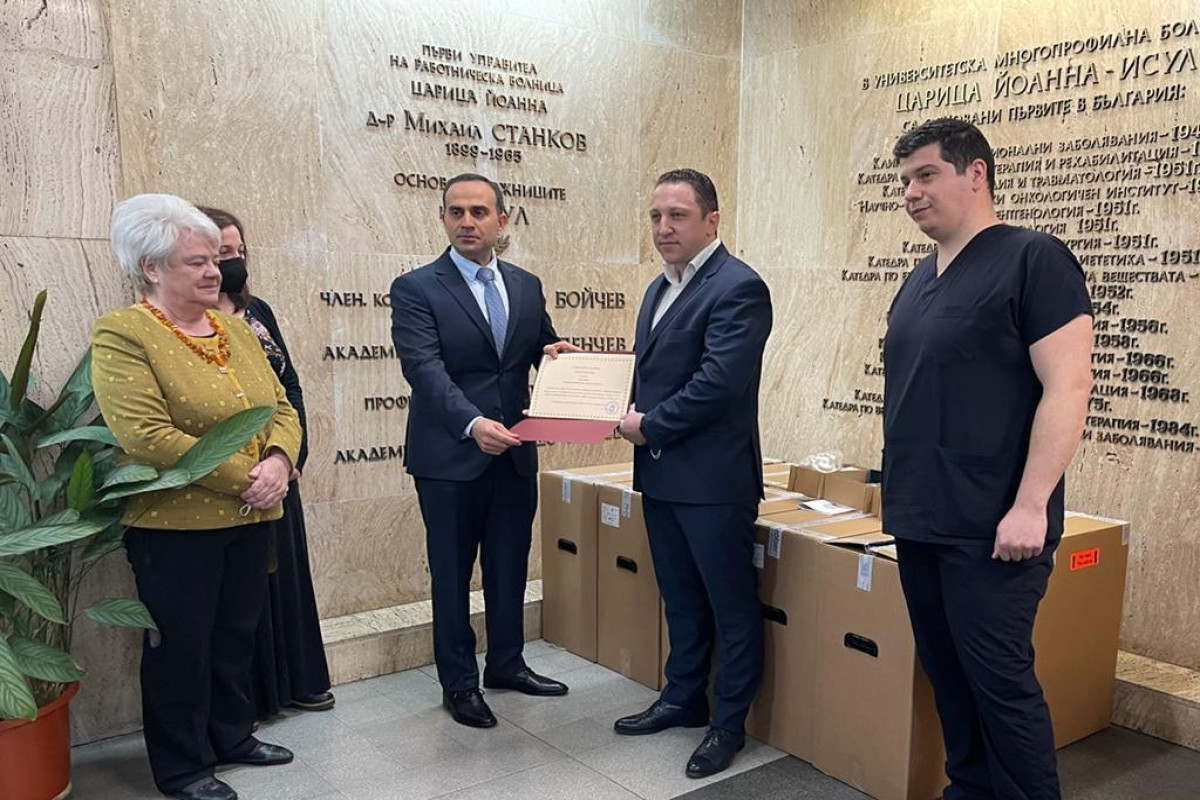 Heydər Əliyev Fondu Bolqarıstanda xeyriyyə aksiyası keçirdi
