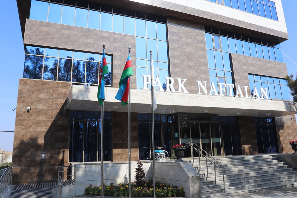 Naftalanda açılan yeni otel kompleksi - FOTOLAR