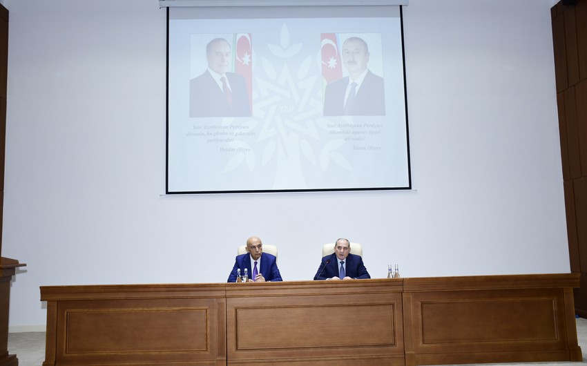 YAP-da müşavirə keçirildi - FOTO