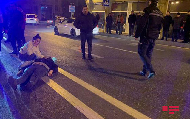 Səfirlik əməkdaşı Bakıda qəza törətdi - FOTO