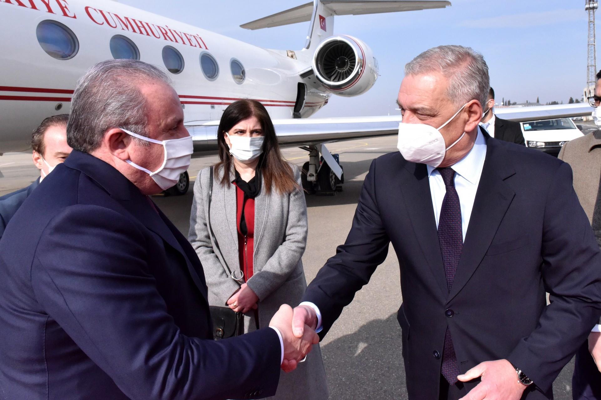 Şentop Gürcüstanda səfərdədir