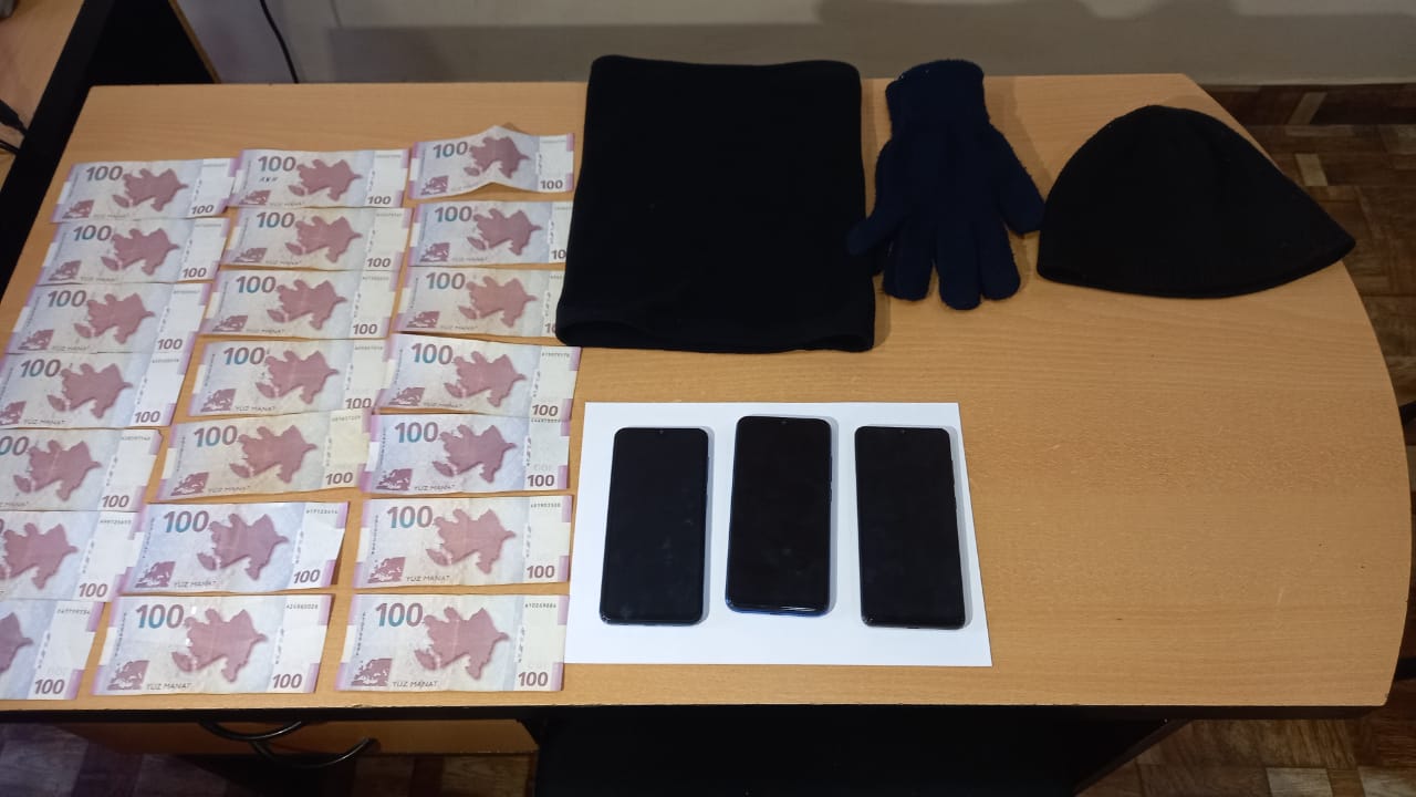 Evdən 55 minlik oğurluq edən şəxs TUTULDU