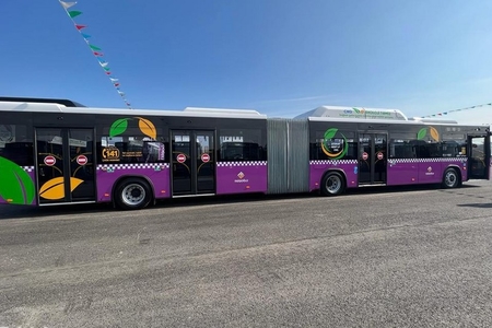 Bakıya 50 ədəd iritutumlu avtobus gətirilib