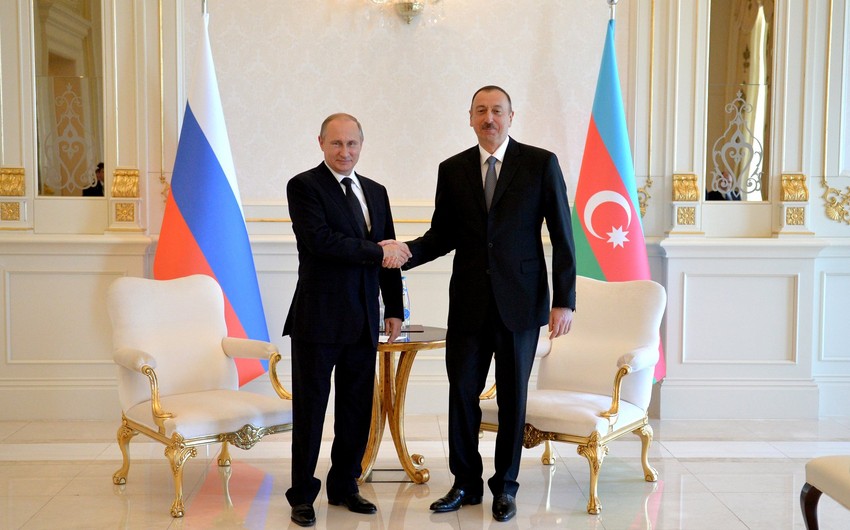 Putin İlham Əliyevə təşəkkür etdi
