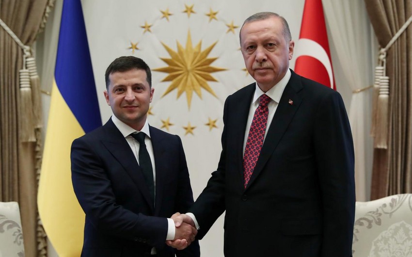 Zelenski Ərdoğana zəng vurdu
