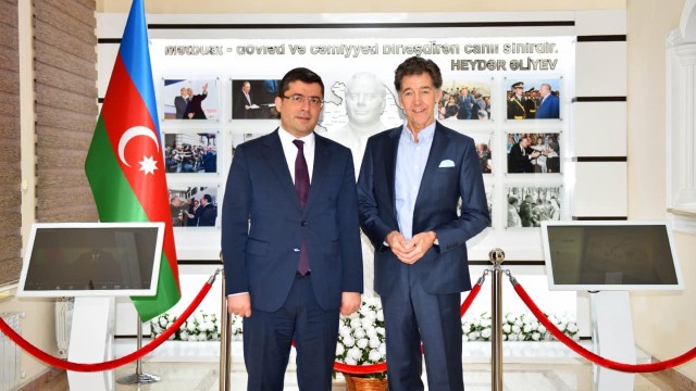 MEDİA rəhbəri Dan Maysonla görüşdü