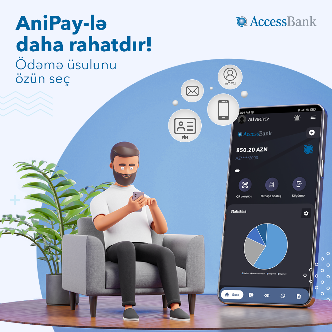 AccessBank AniPay ödəniş sisteminə qoşuldu