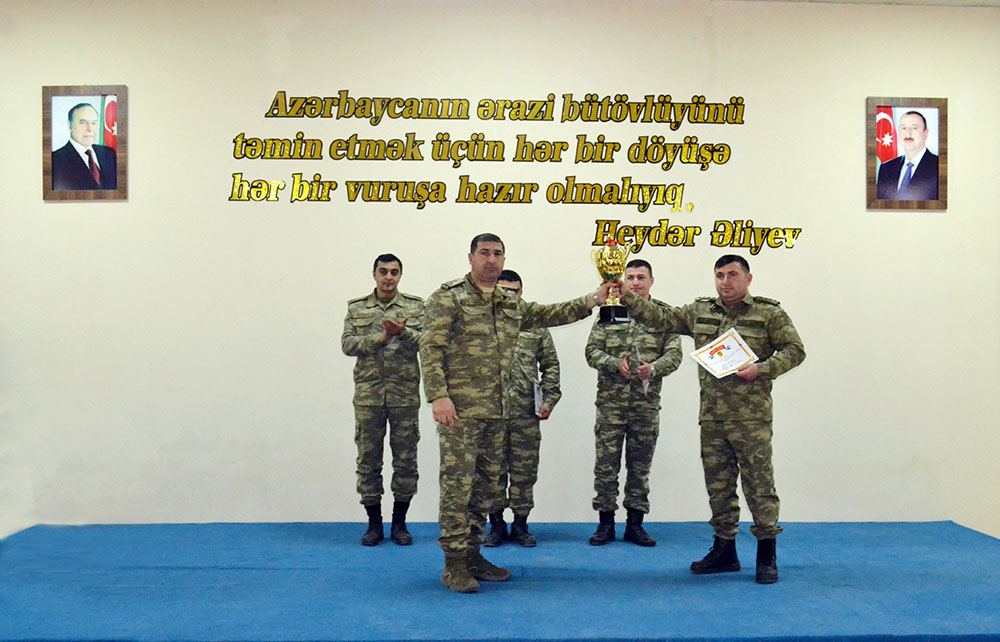 Azərbaycan Ordusunda yarış keçirildi