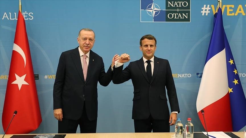 Ərdoğanla Makron Ukraynadan danışdılar