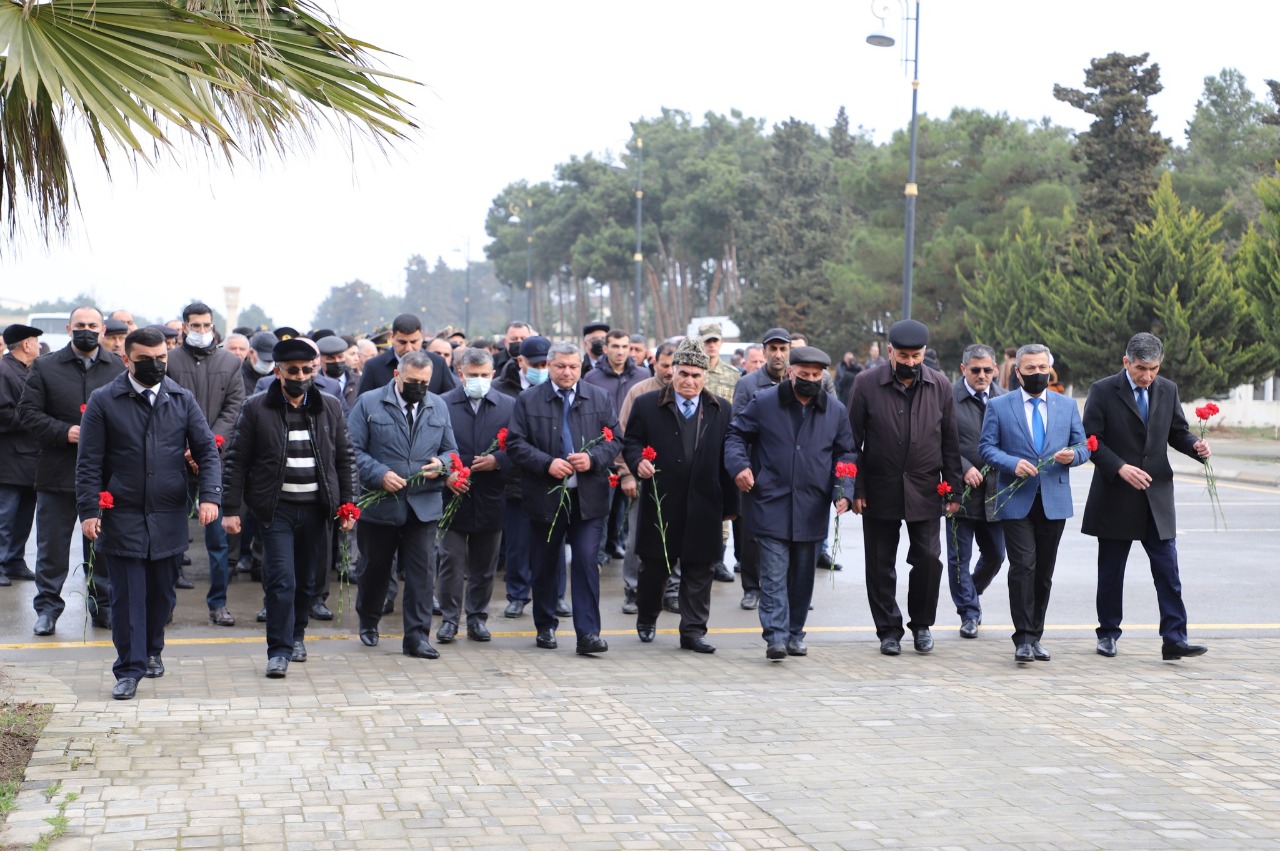 Xocalı şəhidləri Nefçalada anıldı