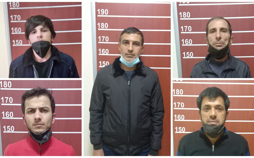 Polis əməliyyat keçirdi - 5 nəfər saxlanıldı