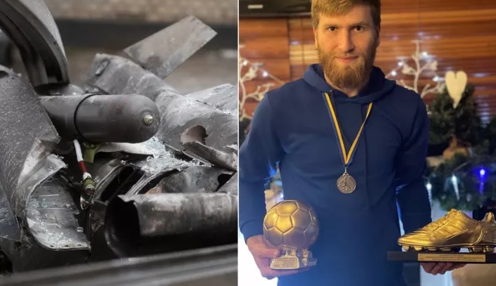 Kiyevdə futbolçu anası ilə birlikdə həlak oldu