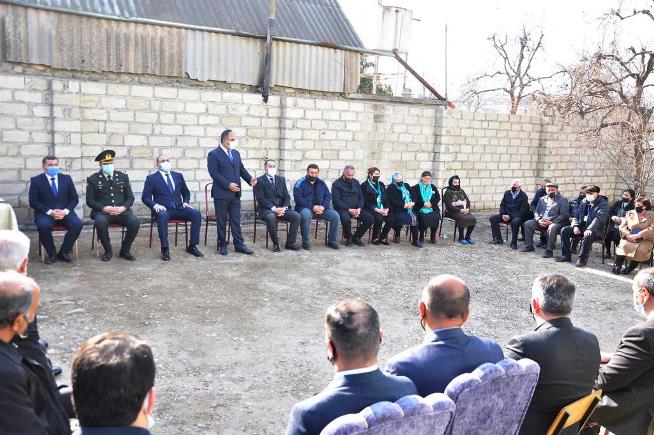 Goranboyun Qaradağlı kəndində səyyar qəbul keçirilib