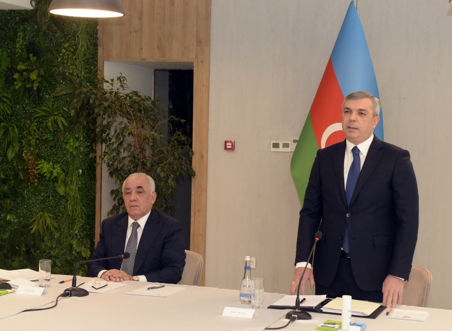 Əli Əsədov və Samir Nuriyev Şuşada müşavirə keçirdi - FOTOLAR