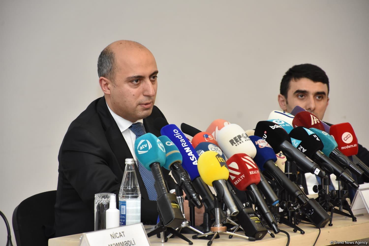 Nazir Şuşa və Ağdamda tikilən məktəblərdən DANIŞDI