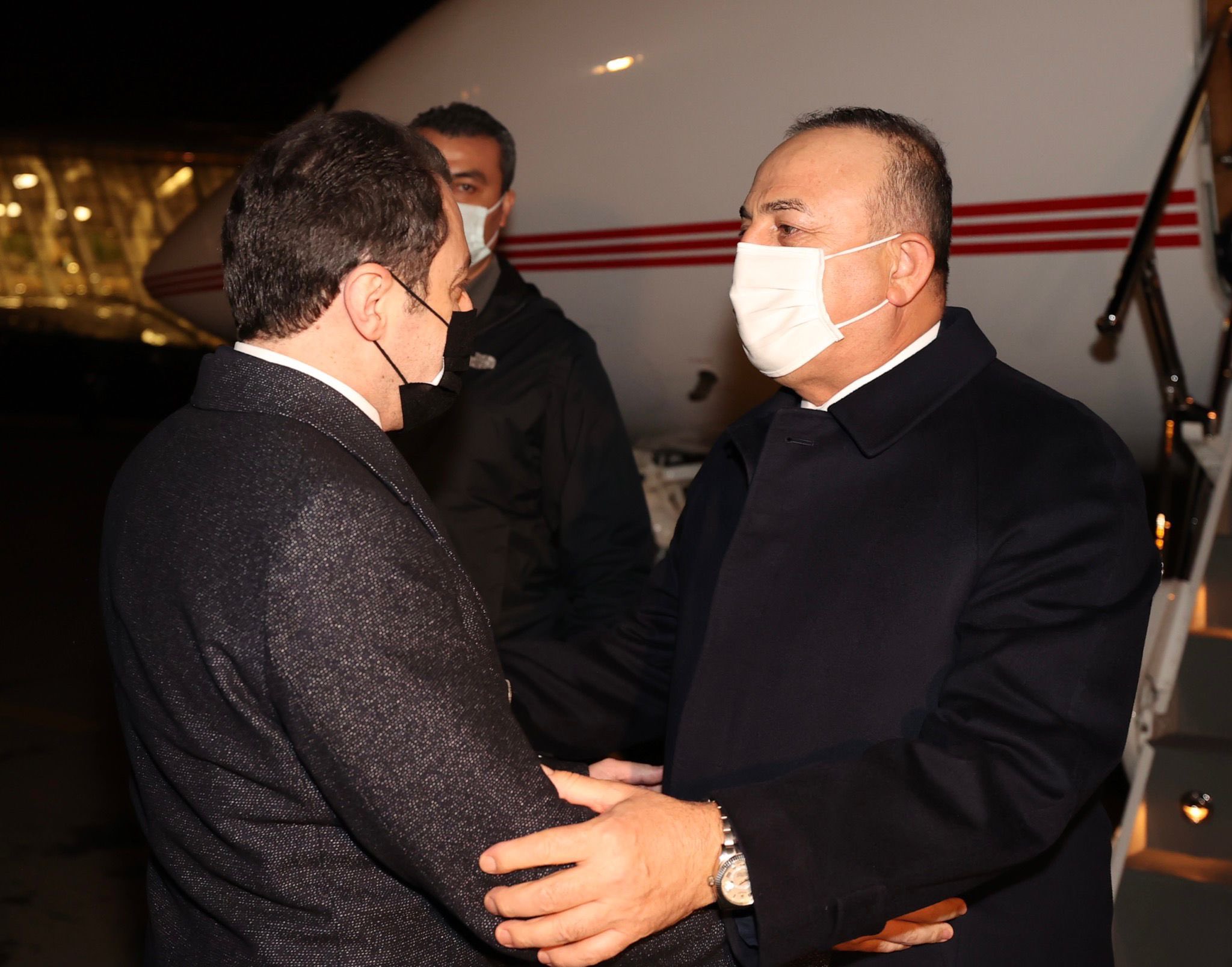 Çavuşoğlu Bakıya gəldi - FOTO