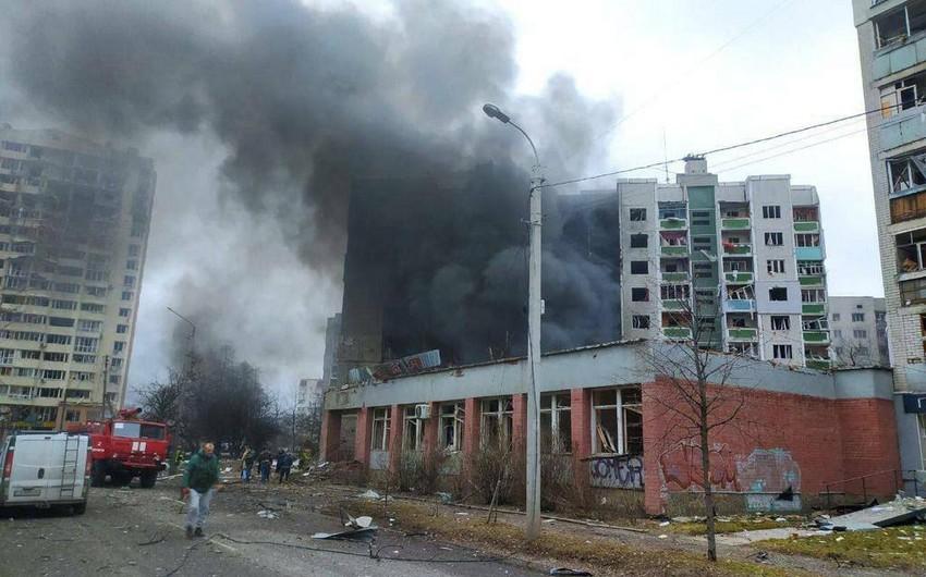 Çerniqov yenə bombalandı, 50-yə yaxın ölən var