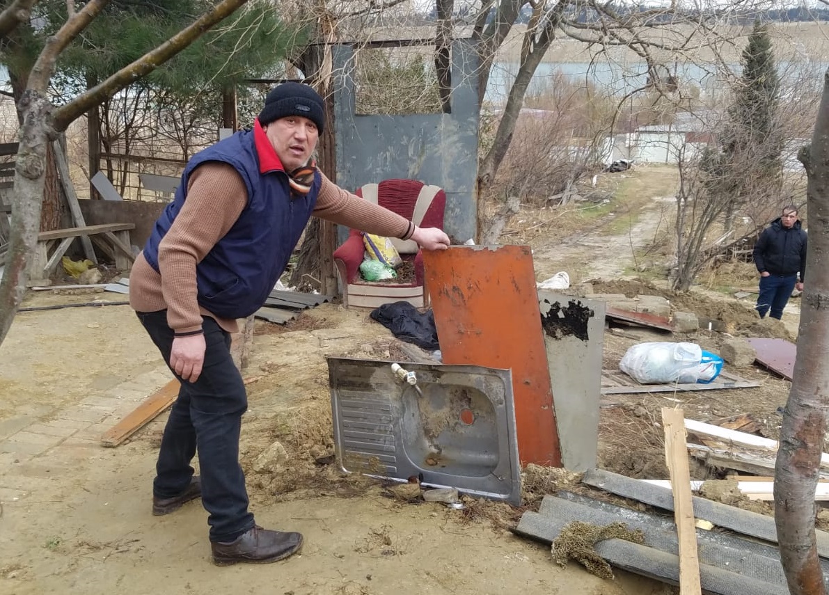 Müharibə veteranı problemlə üzləşib - FOTOLAR