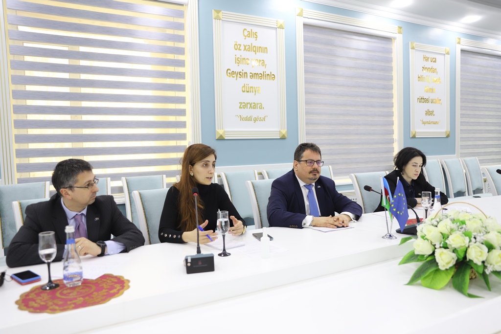 Aİ səfiri Gəncə Dövlət Universitetində olub - FOTO