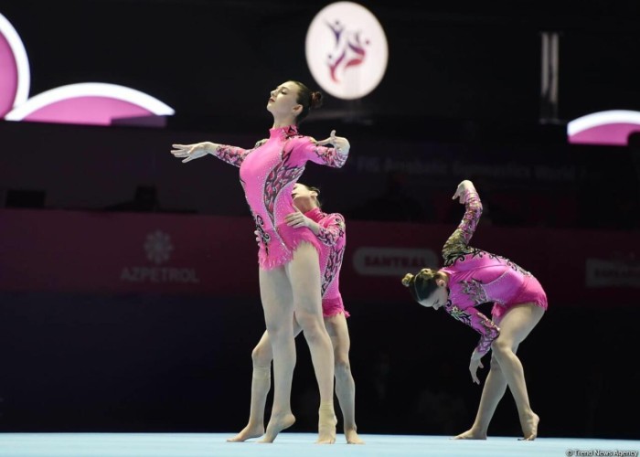 Gimnastlarımızdan ilk: birinci oldular