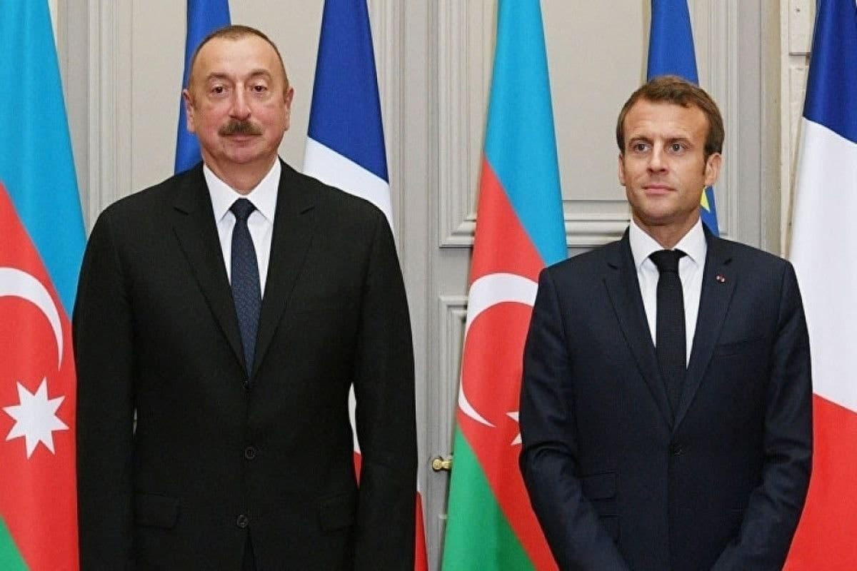 Makron İlham Əliyevə məktub GÖNDƏRDİ