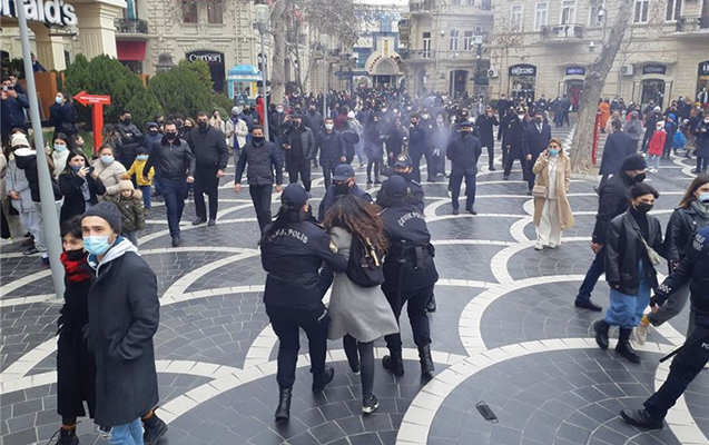 DİN feministlərin aksiyası barədə açıqlama YAYDI