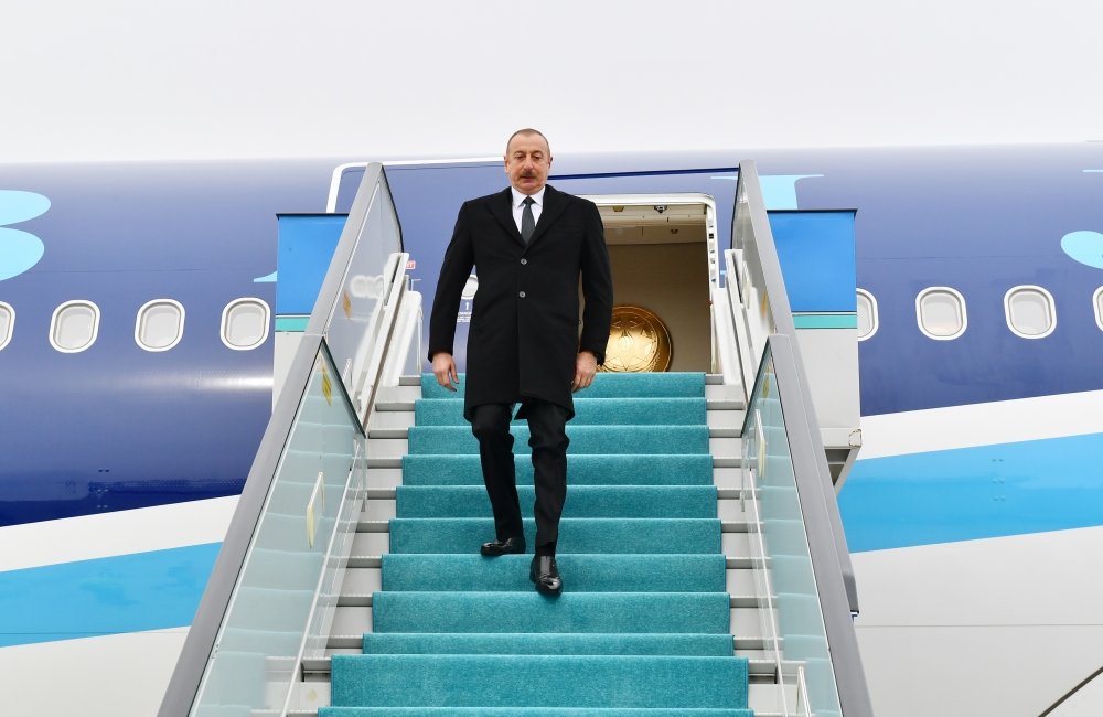 İlham Əliyev Türkiyədədir - FOTOLAR