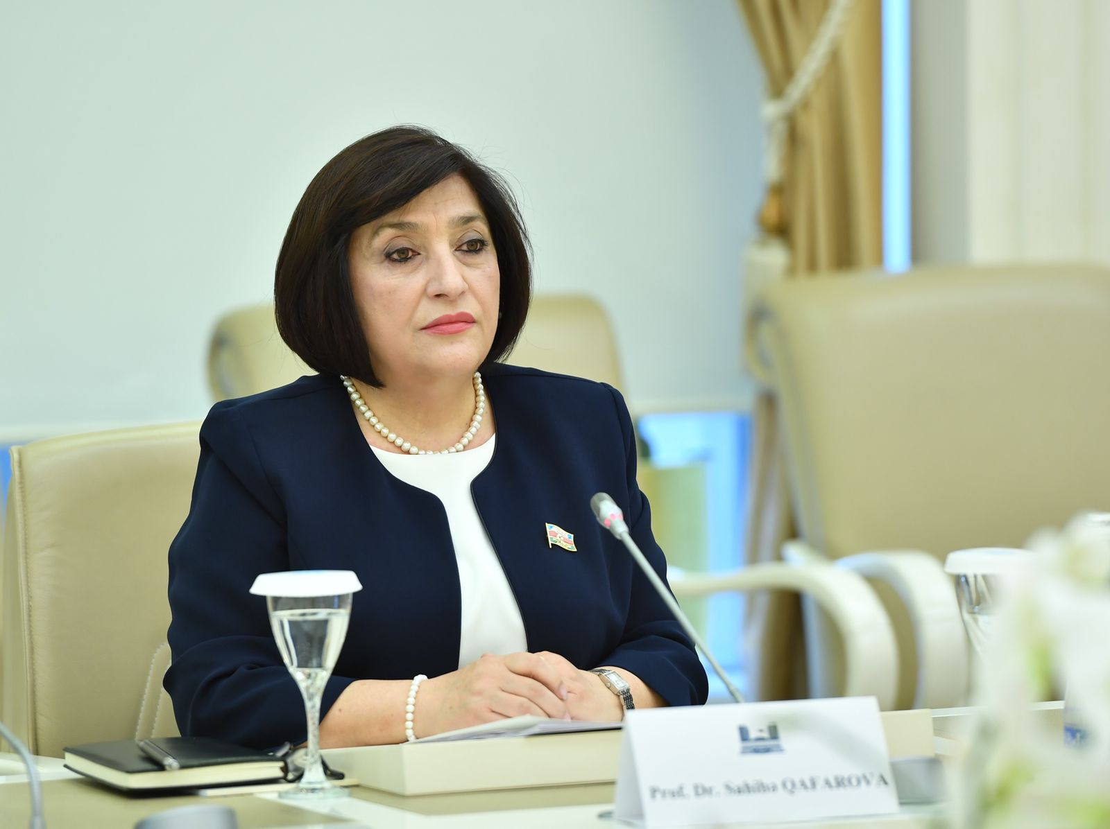 Sahibə Qafarova Gürcüstanın ədliyyə naziri ilə görüşüb