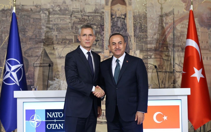 Çavuşoğlu NATO-nun Baş katibi ilə görüşdü