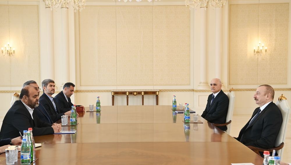 İlham Əliyev iranlı naziri qəbul etdi
