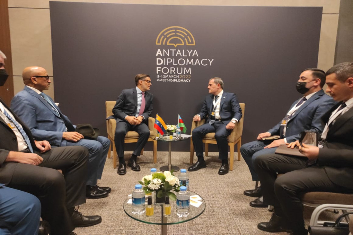 Azərbaycan və Venesuela XİN başçıları görüşüb