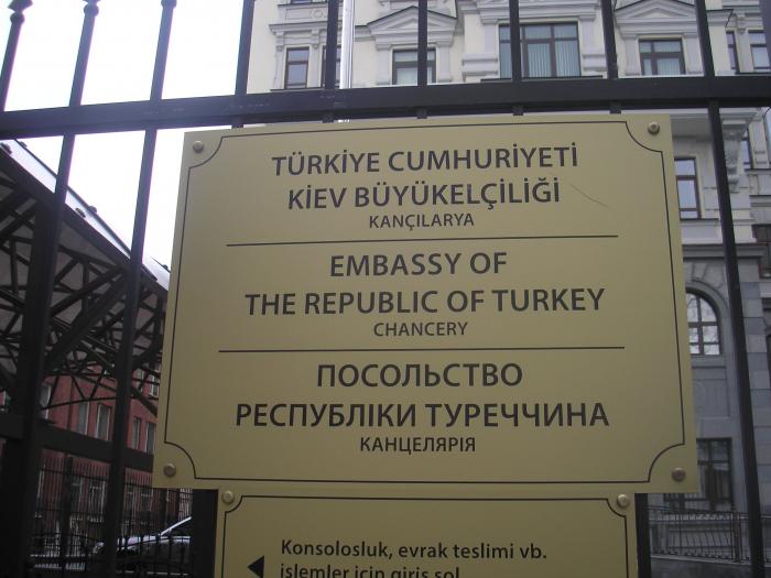 Türkiyə səfirliyini Kiyevdən çıxardı