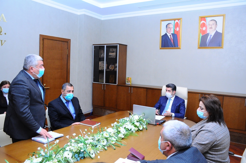 Naftalanda “Dövlət qulluğunda fərqlənməyə görə” medalı təqdim edildi