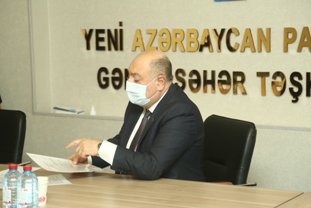 Musa Quliyev Gəncədə seçicilərlə görüşdü