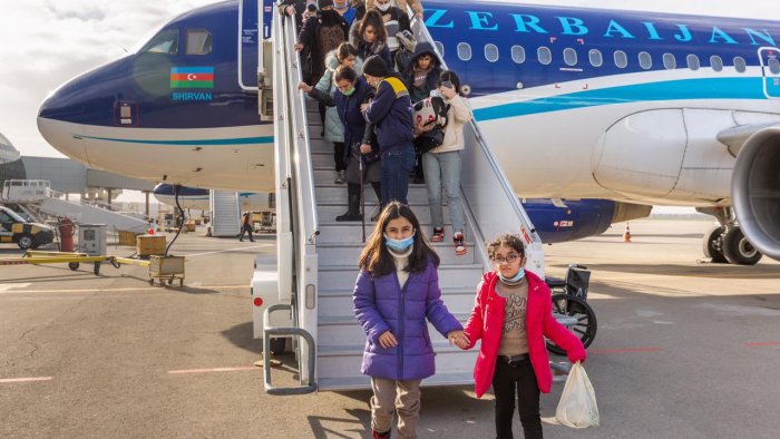 Ukraynadan 7500-dən çox azərbaycanlı təxliyə olunub