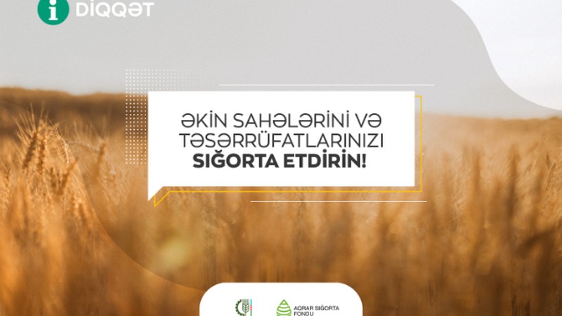 Aqrar Sığorta Fondu fermerlərə müraciət etdi