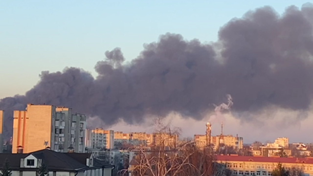 Lvova raket hücumu oldu