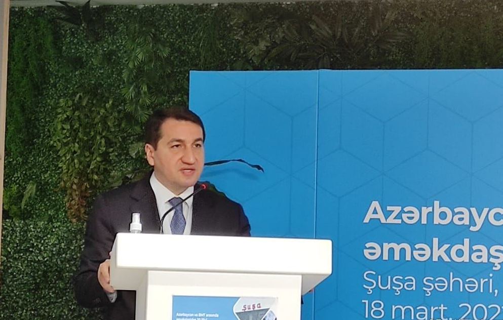 “Şuşa diplomatik mərkəz rolunda çıxış edir” - Hikmət Hacıyev