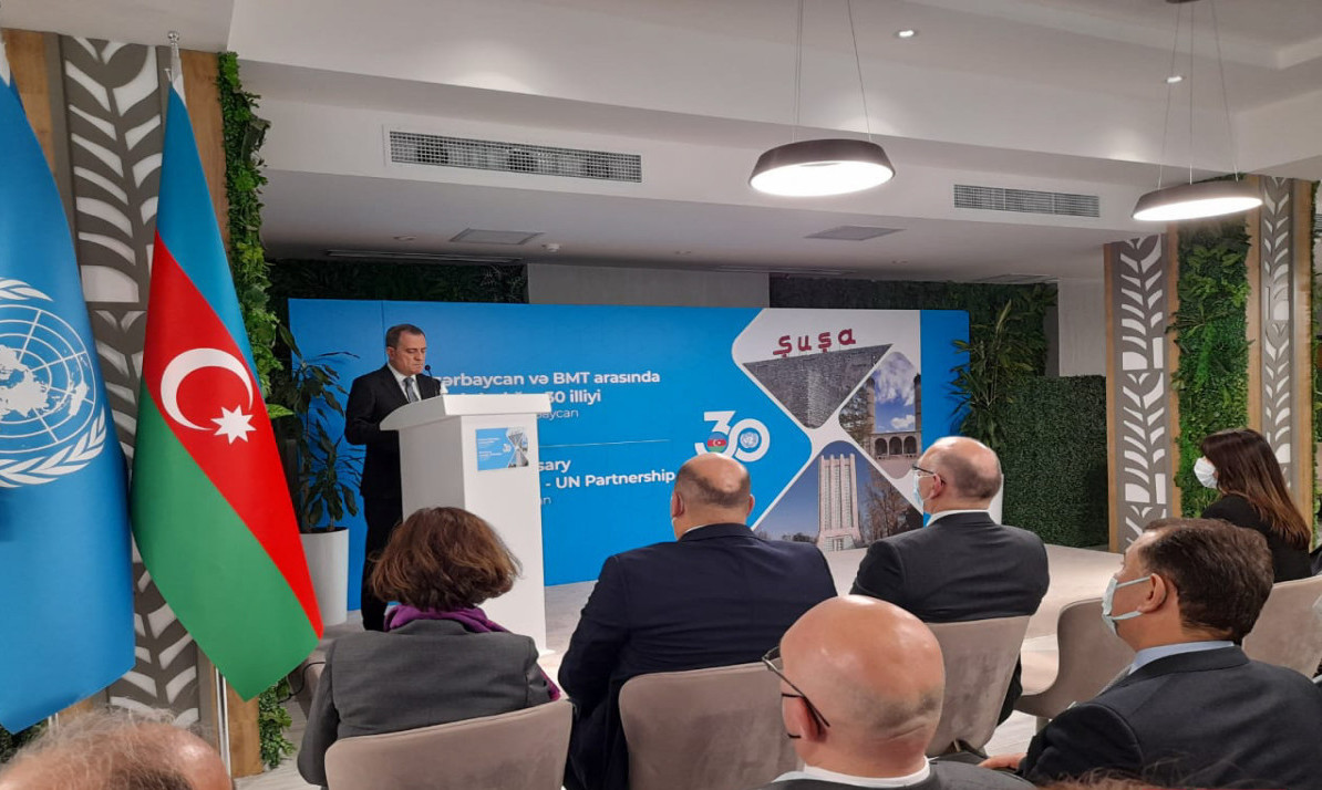 Ceyhun Bayramov BMT ilə əməkdaşlıqdan DANIŞDI