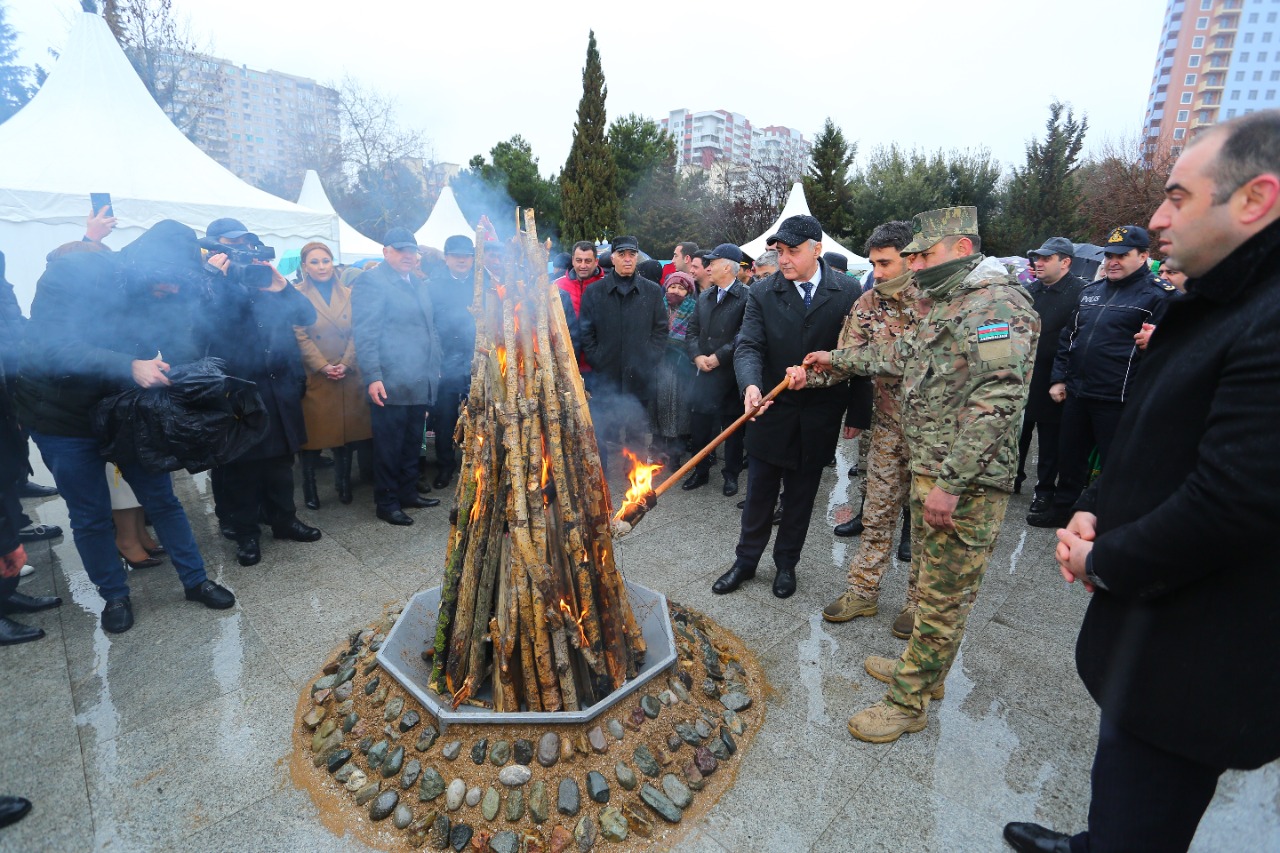 Binəqədidə Novruz bayramı qeyd olunub - FOTO