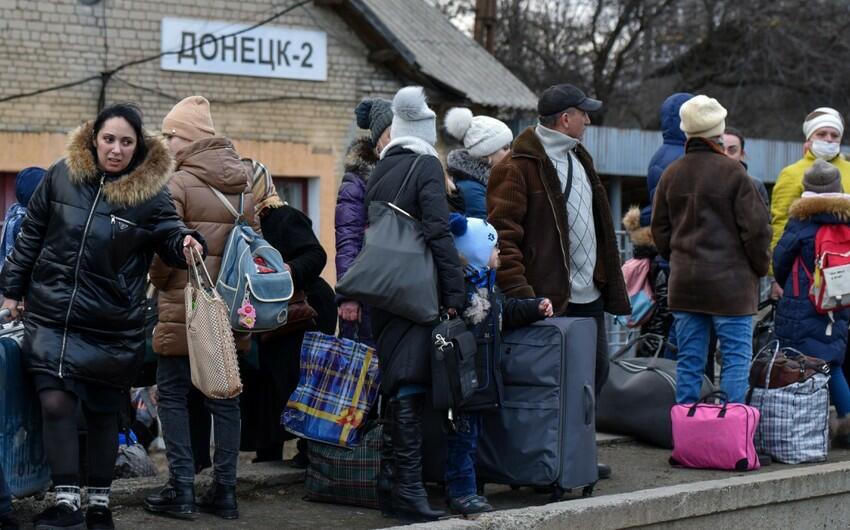 Ukrayna qaçqınlarının yeni sayı açıqlandı