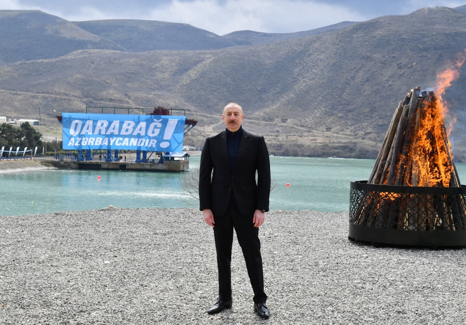 “Xoşbəxtəm ki, Novruz bayramını Qarabağda qeyd edirik” - İlham Əliyev