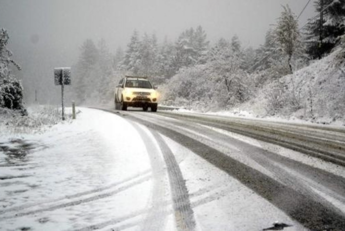 Yollar buz bağlayacaq - Nazirlikdən xəbərdarlıq