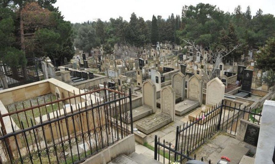Molla qəbiristanlıqda 