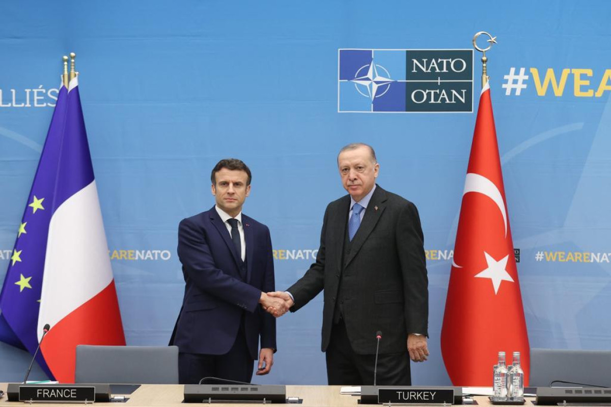 Ərdoğanla Makron arasında Azərbaycan-Ermənistan MÜZAKİRƏSİ