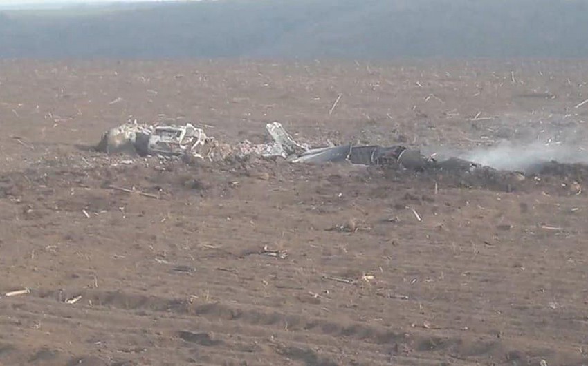 Rusiyanın “Su-34” qırıcısı MƏHV EDİLDİ