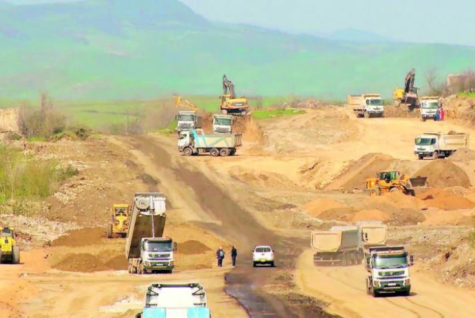 Qarabağ yollarının çəkilişinə xərclənən VƏSAİT