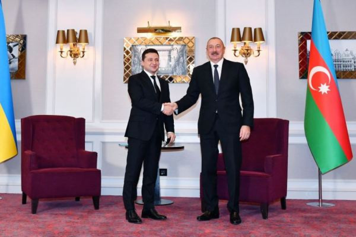 Ukrayna liderindən Azərbaycan Prezidentinə TƏŞƏKKÜR