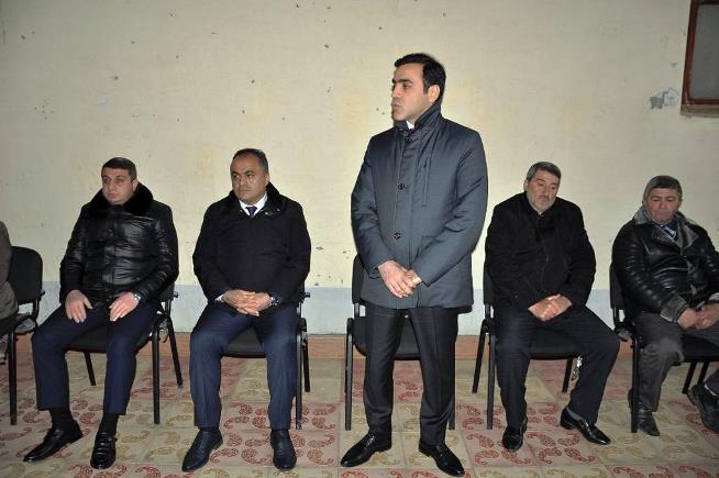 Goranboyun Hazırəhmədli kəndində səyyar qəbul keçirilib