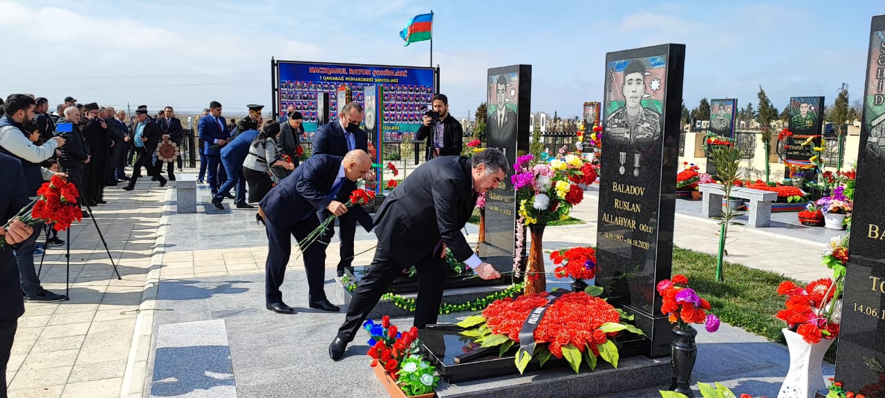 Hacıqabulda Vətən Müharibəsi Şəhidinin  xatirəsi anılıb